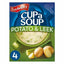 BATCHELORS CUP A SOUP POTATO & LEEK