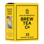 BREW TEA CO ENGLISH BREAKFAST TEA BAGS