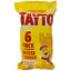 TAYTO CHEESE & ONION CRISPS 6PK
