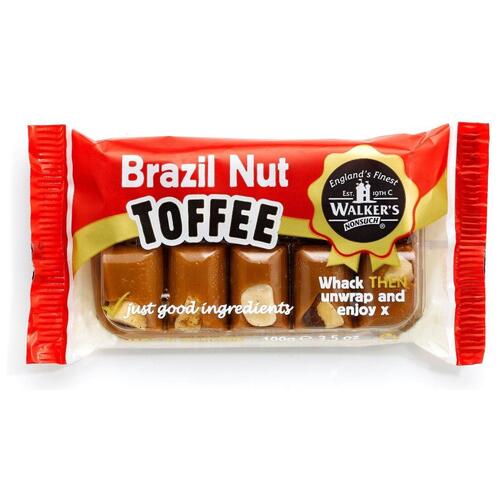 WALKERS BRAZIL NUT TOFFEE SLAB