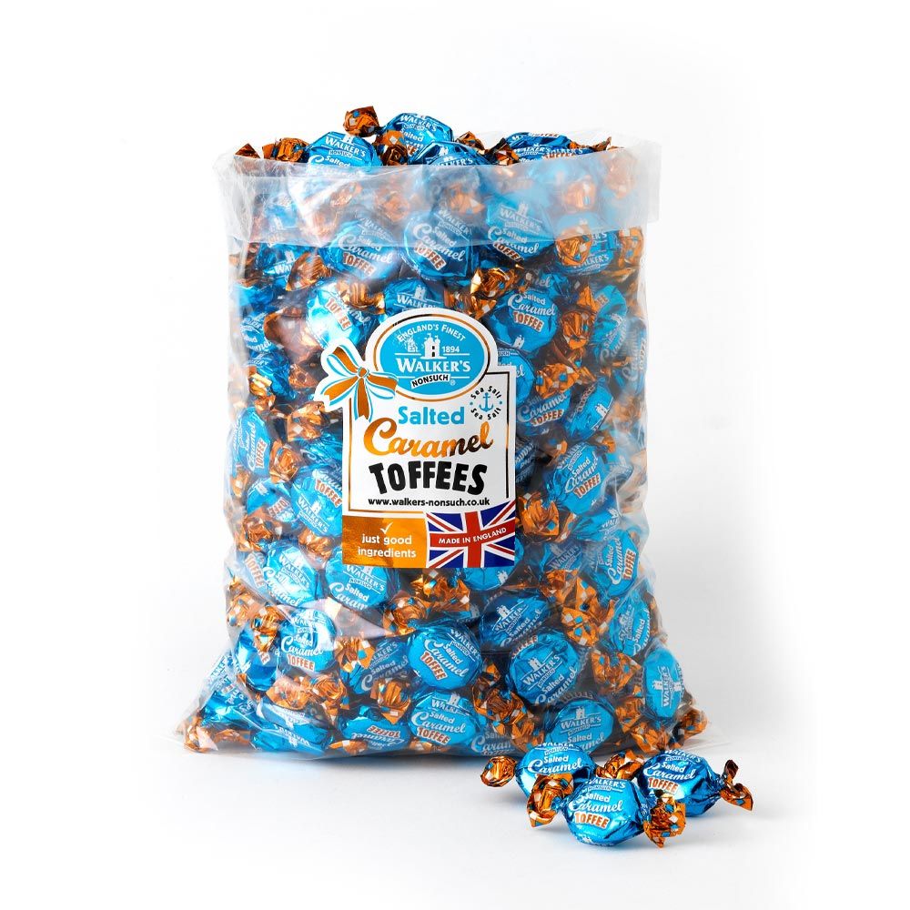 BULK  WALKERS SALTED CARAMEL TOFFEE