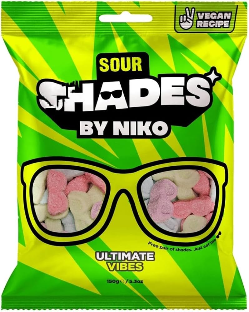 SHADES BY NIKO SOUR GUMS BAG