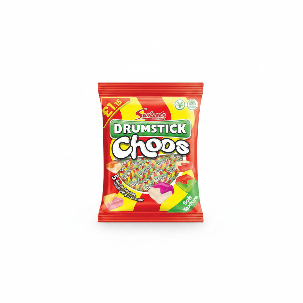 SWIZZELS DRUMSTICK CHOOS  ASST FLAVOUR