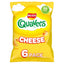 WALKERS QUAVERS CHEESE SNACKS 6PK