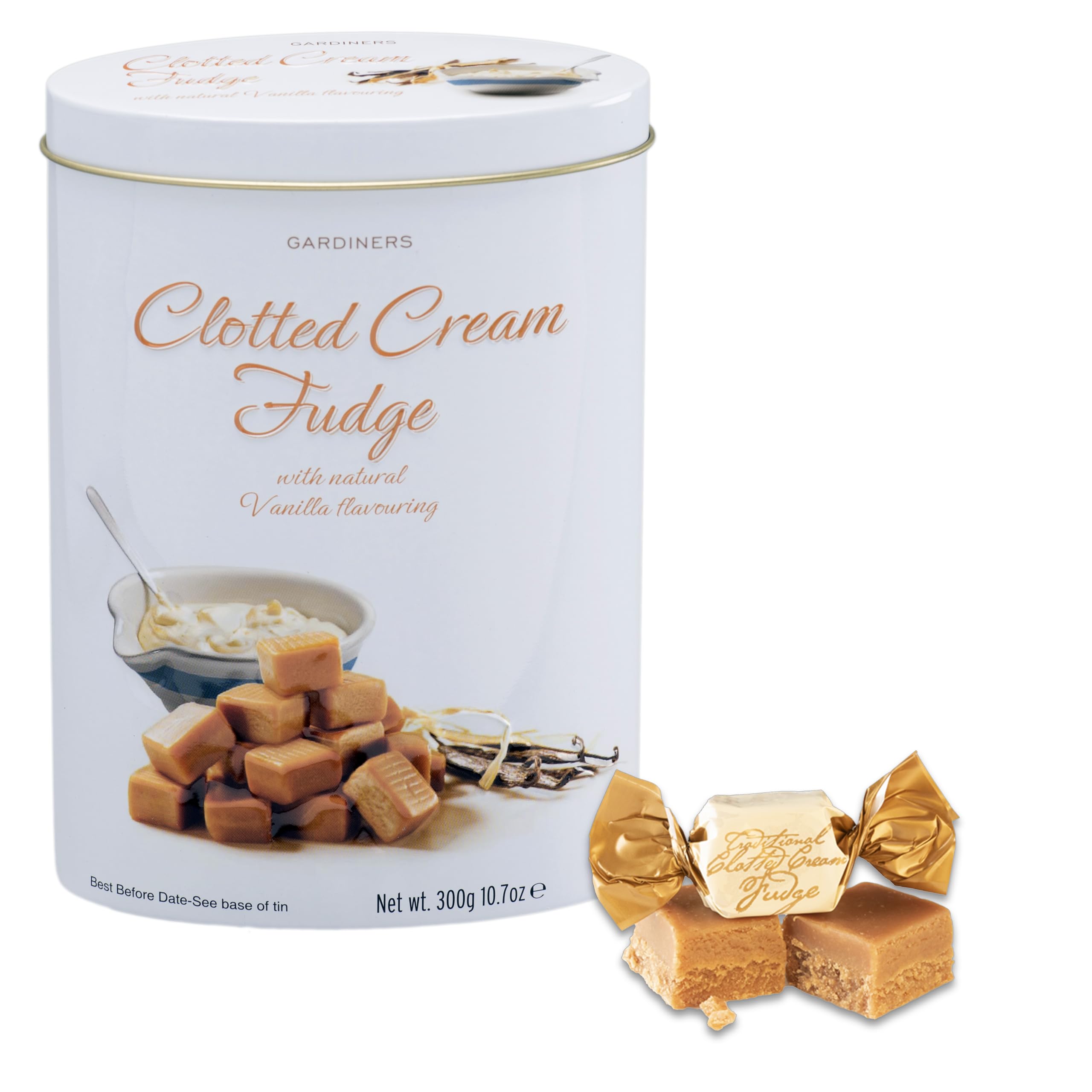 GARDINERS CLOTTED CREAM FUDGE TIN