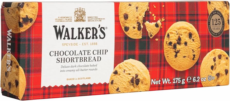 WALKERS CHOCOLATE CHIP SHORTBREAD