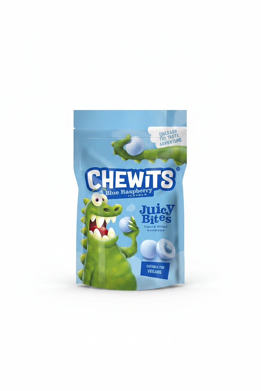 CHEWITS BLUE RASPBERRY FLAVOUR BON BONS