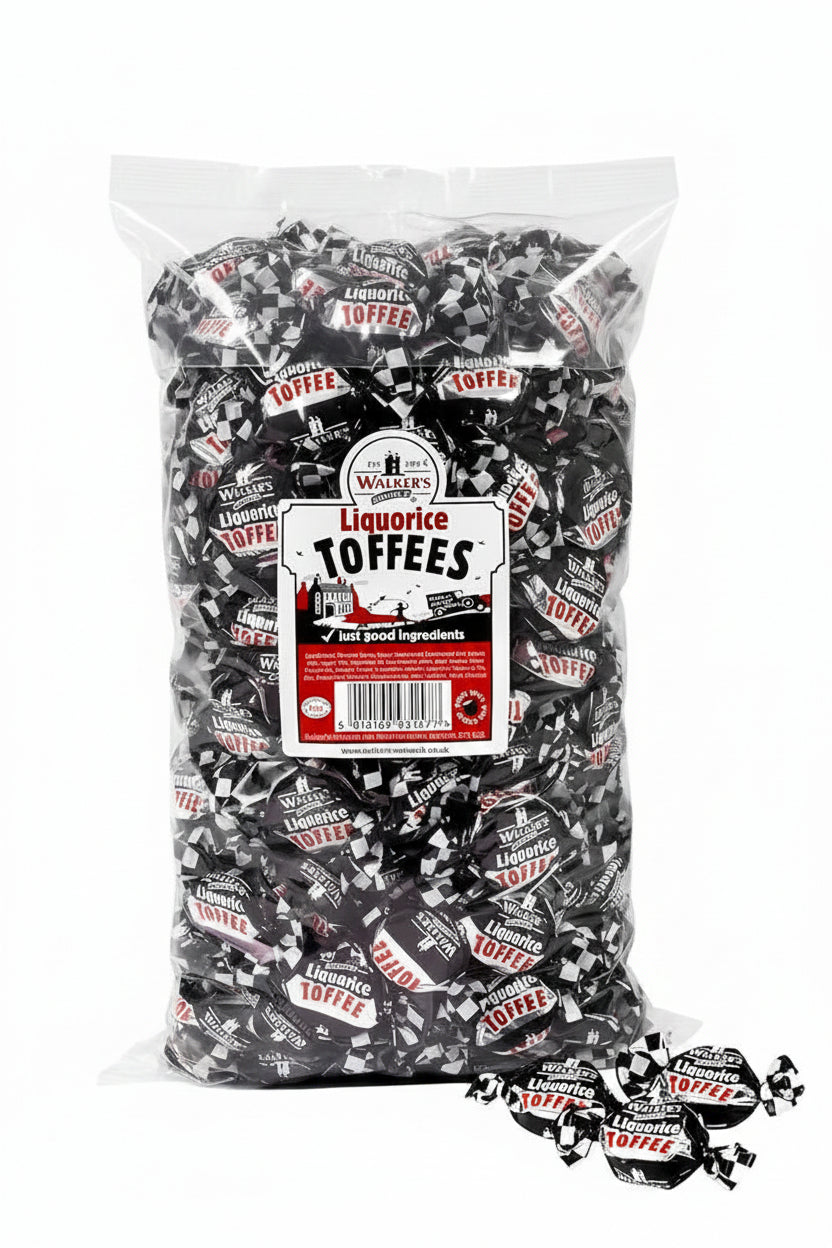BULK WALKERS LIQUORICE TOFFEE