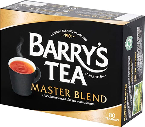 BARRYS MASTER BLEND 80 TEA BAGS