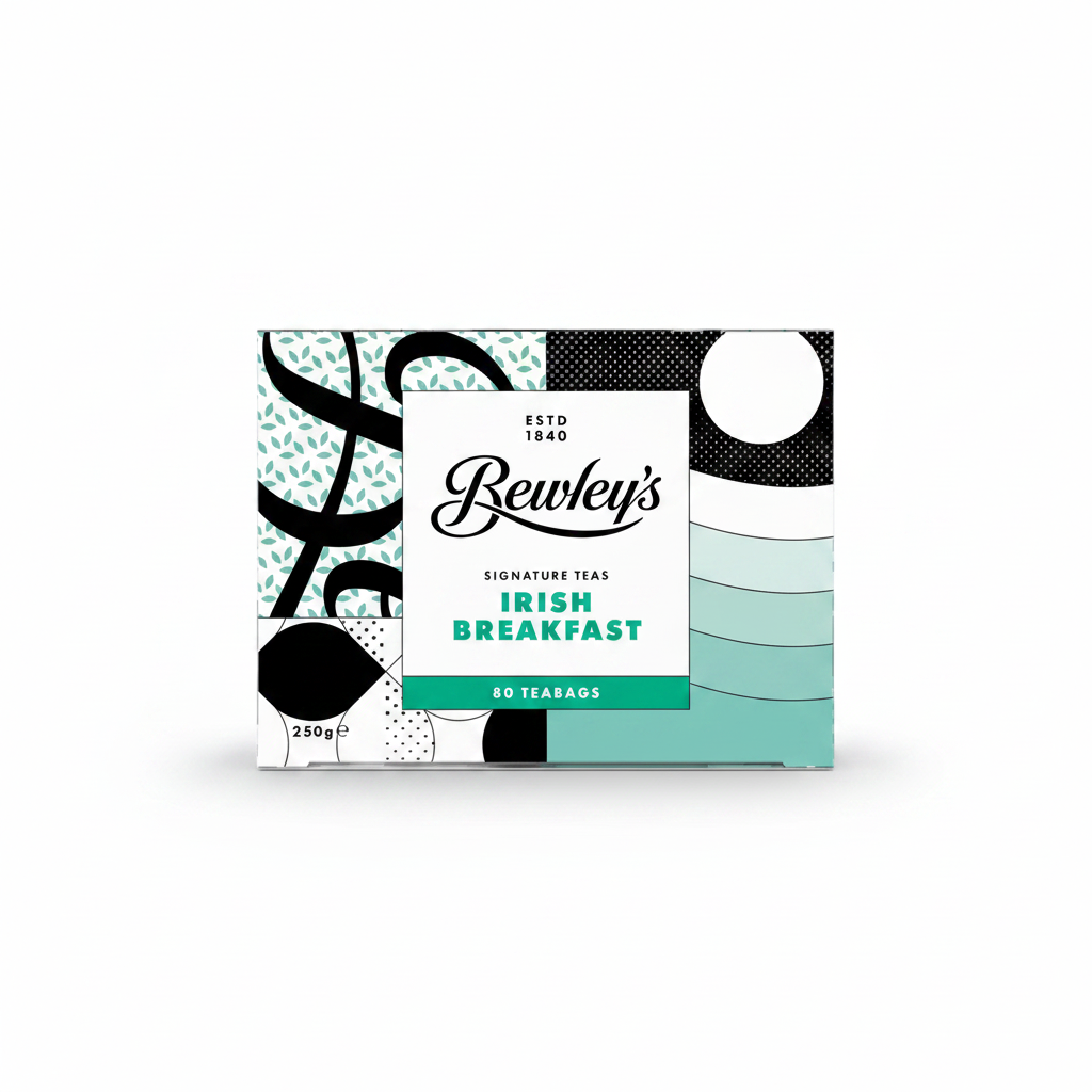 BEWLEYS IRISH AFTERNOON 80 TEA BAGS