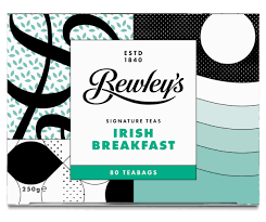 BEWLEYS IRISH AFTERNOON 80 TEA BAGS