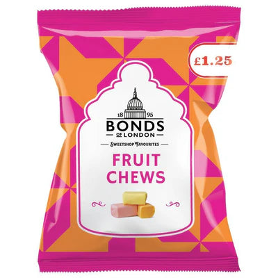 BONDS OF LONDON FRUIT CHEWS BAG
