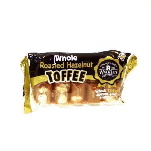 WALKERS ROASTED HAZELNUT TOFFEE SLAB