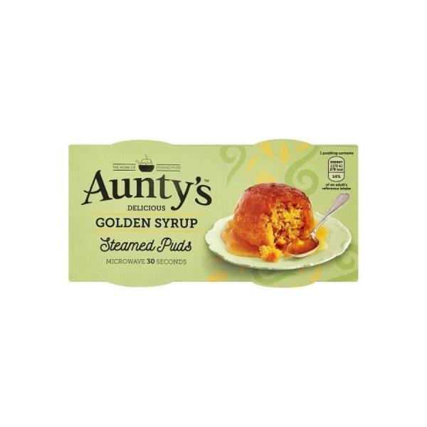 AUNTYS GOLDEN SYRUP STEAMED PUDDING