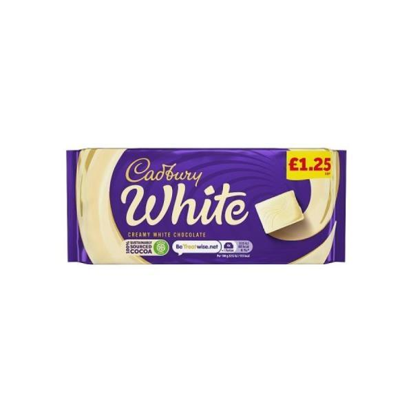CADBURY CREAMY WHITE CHOCOLATE BAR
