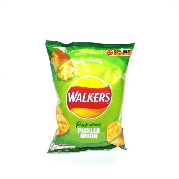 WALKERS PICKLED ONION CRISPS