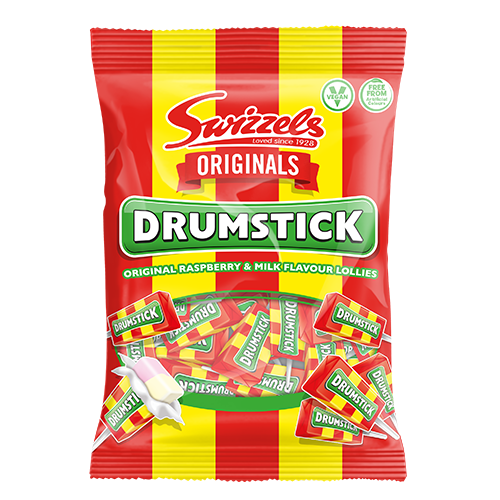 SWIZZELS DRUMSTICK ORIGINAL LOLLIES BAG