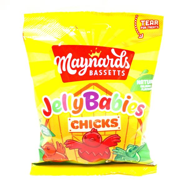 MAYNARDS BASSETTS JELLY BABIES CHICKS BAG