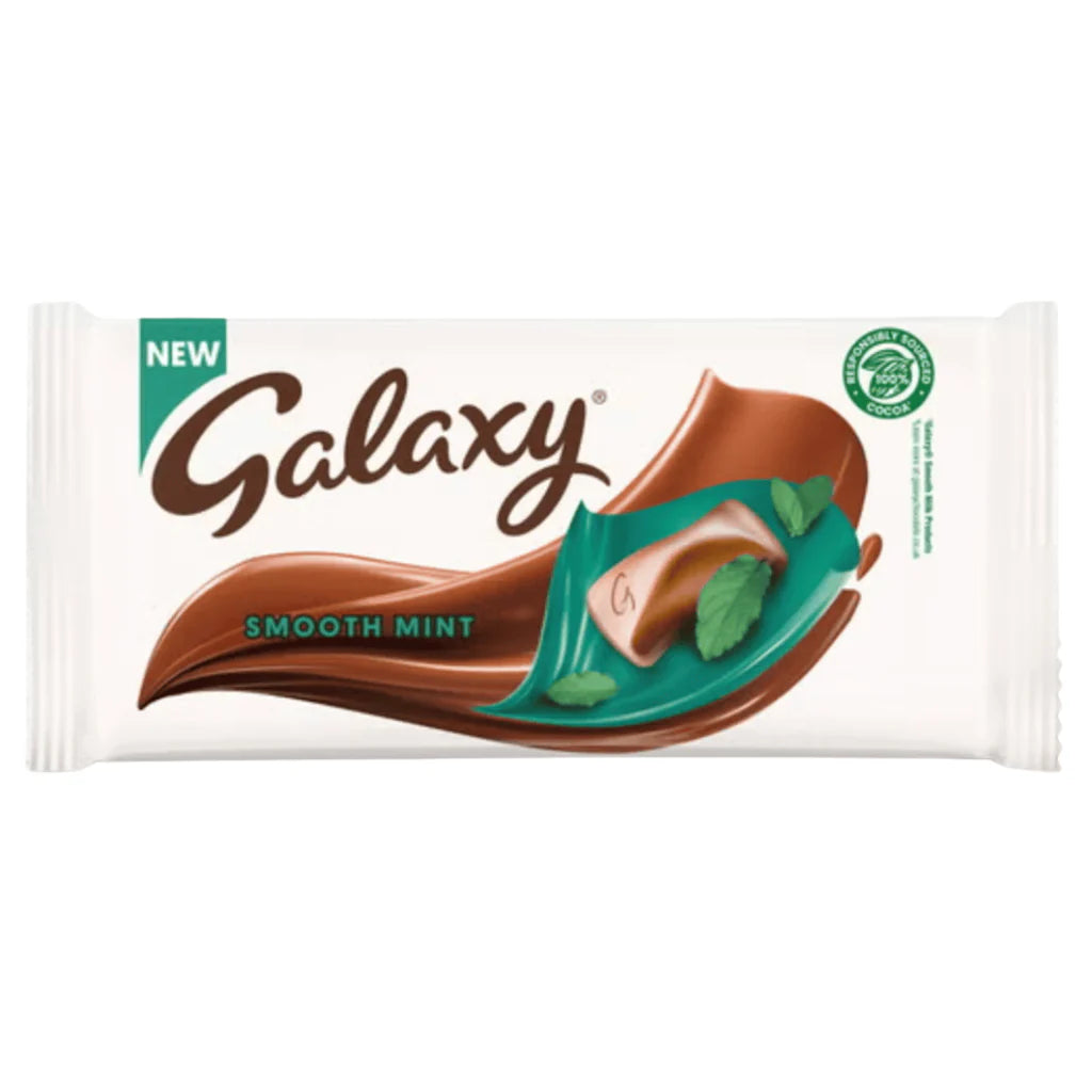 GALAXY SMOOTH MINT CHOCOLATE  BAR