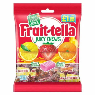 FRUIT-TELLA  ASSORTED  FRUIT CHEWS BAG