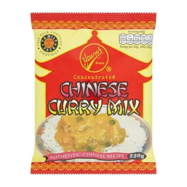 YEUNGS CHINESE CURRY MIX