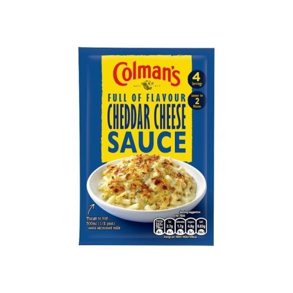 COLMANS CHEDDAR CHEESE SAUCE