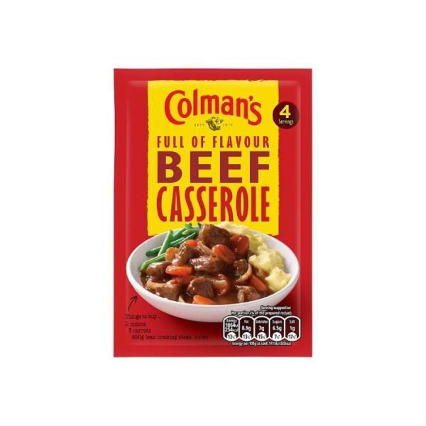 COLMANS BEEF CASSEROLE SAUCE