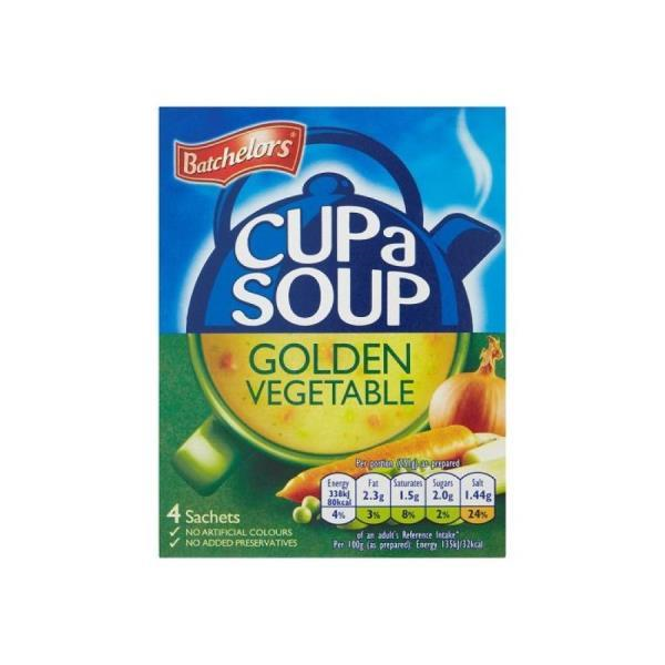 BATCHELORS CUP A SOUP GOLDEN VEGETABLE