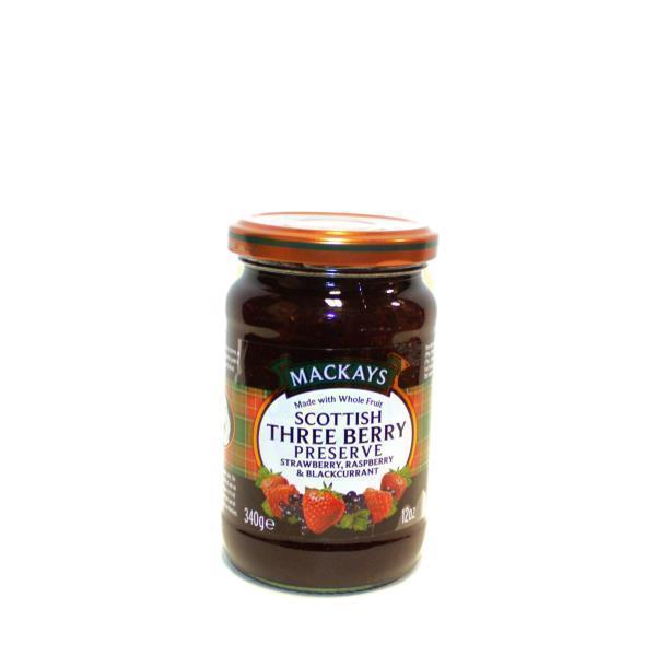 MACKAYS SCOTTISH THREE BERRY PRESERVE