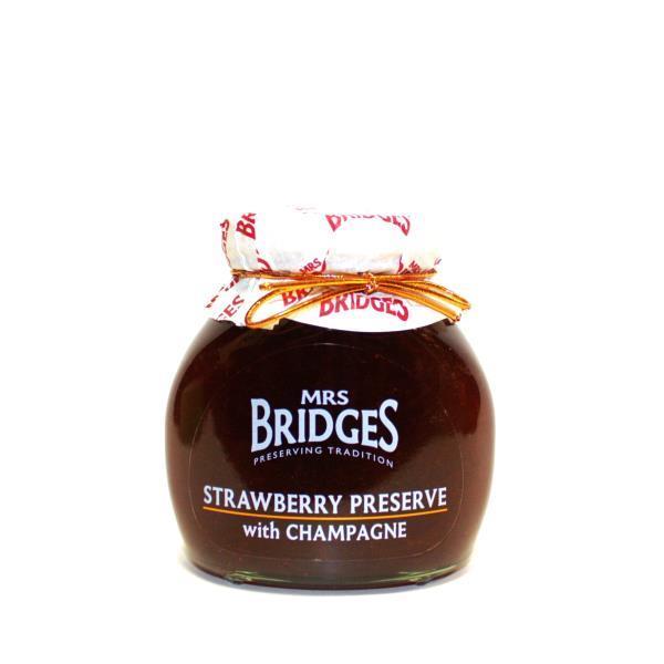 MRS BRIDGES STRAWBERRY PRESERVE/CHAM
