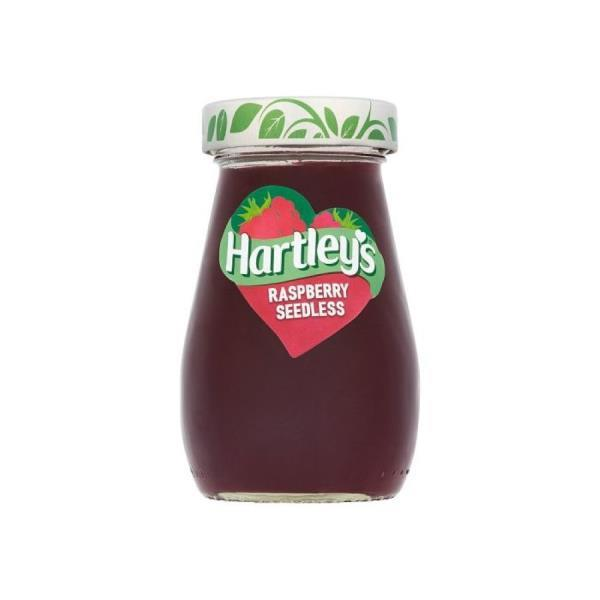 HARTLEYS BEST RASPBERRY SEEDLESS JAM