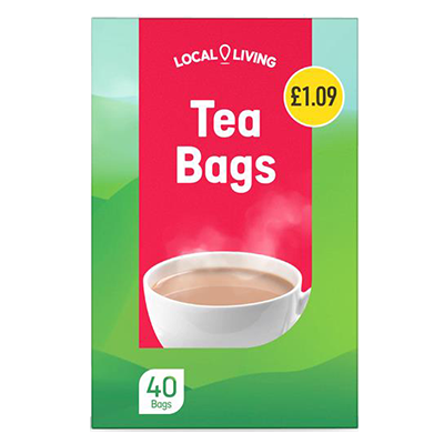LOCAL LIVING 40 TEA BAGS