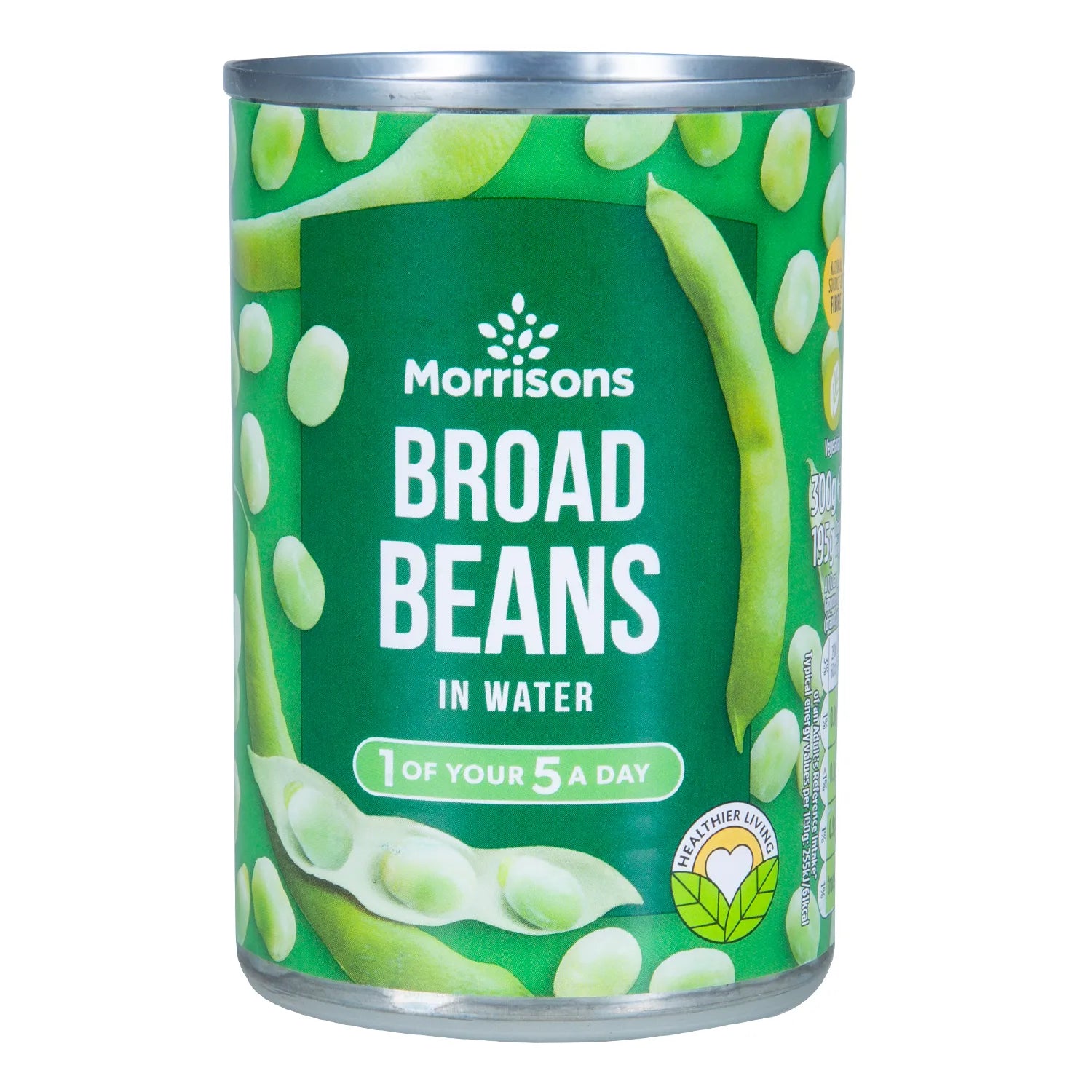MORRISONS BROAD BEANS IN WATER