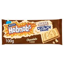 MCVITIES HOBNOBS  OATY CRUNCH CREAMS