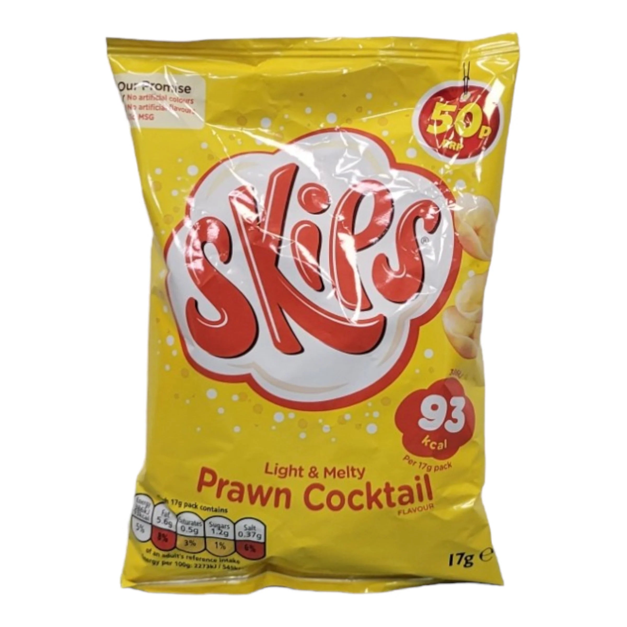 SKIPS PRAWN COCKTAIL FLAVOUR