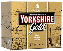 TAYLORS YORKSHIRE GOLD TEA BAGS 80S