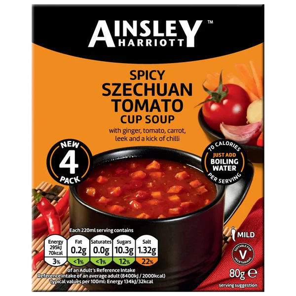 AINSLEY CUP A SOUP SPICY SZECHUAN TOMATO