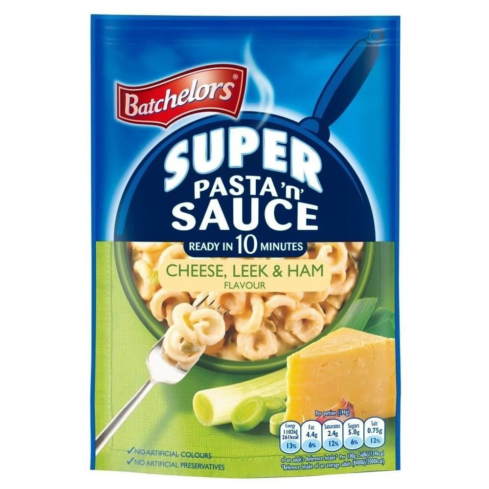 BATCH PASTA N SAUCE CHEESE/LEEK/HAM FLAV