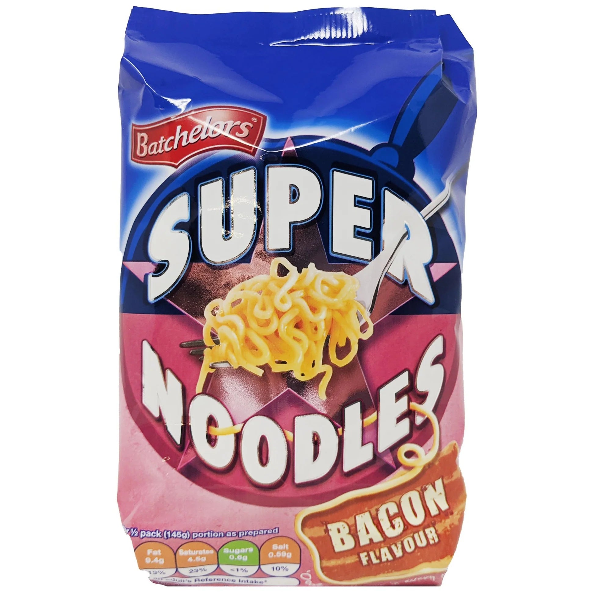BATCHELORS SUPER NOODLES BACON FLAVOUR