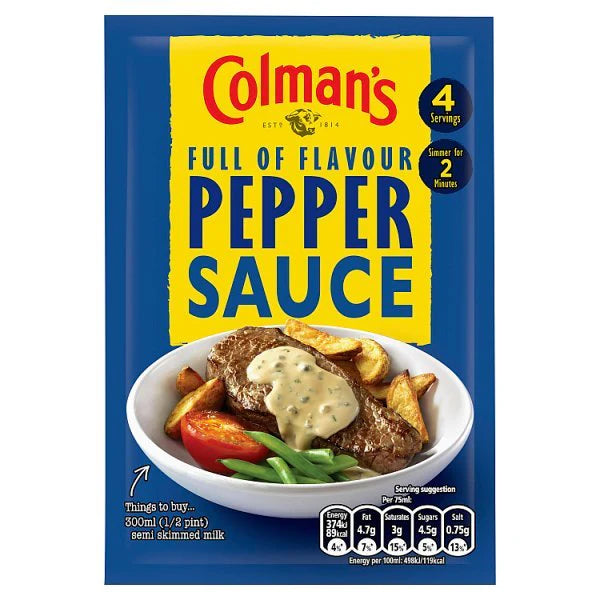 COLMANS PEPPER SAUCE MIX