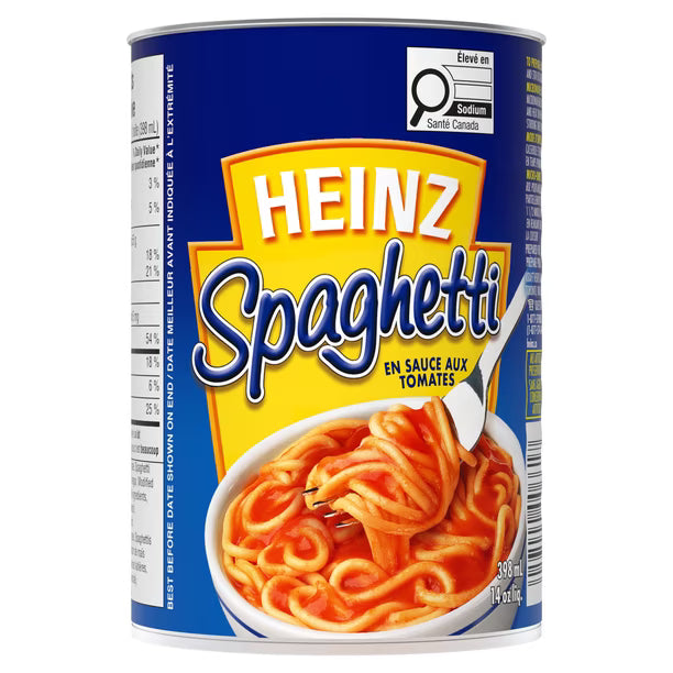 HEINZ SPAGHETTI IN TOMATO SAUCE
