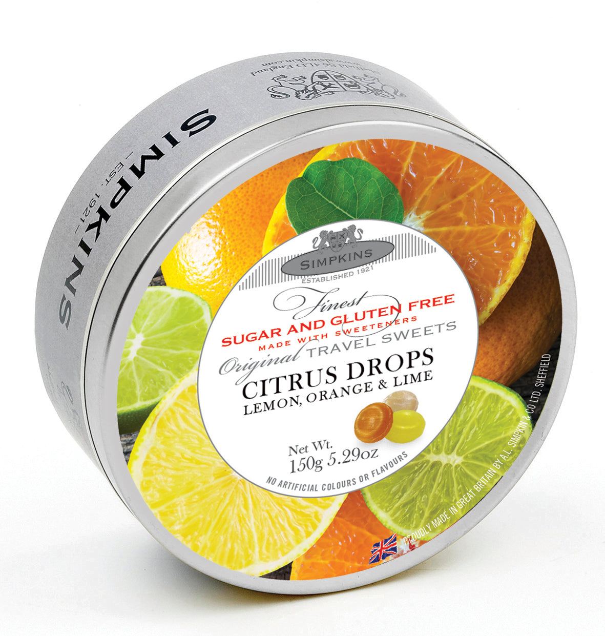 SIMPKINS CITRUS DROPS LEMON/ORANGE/LIME