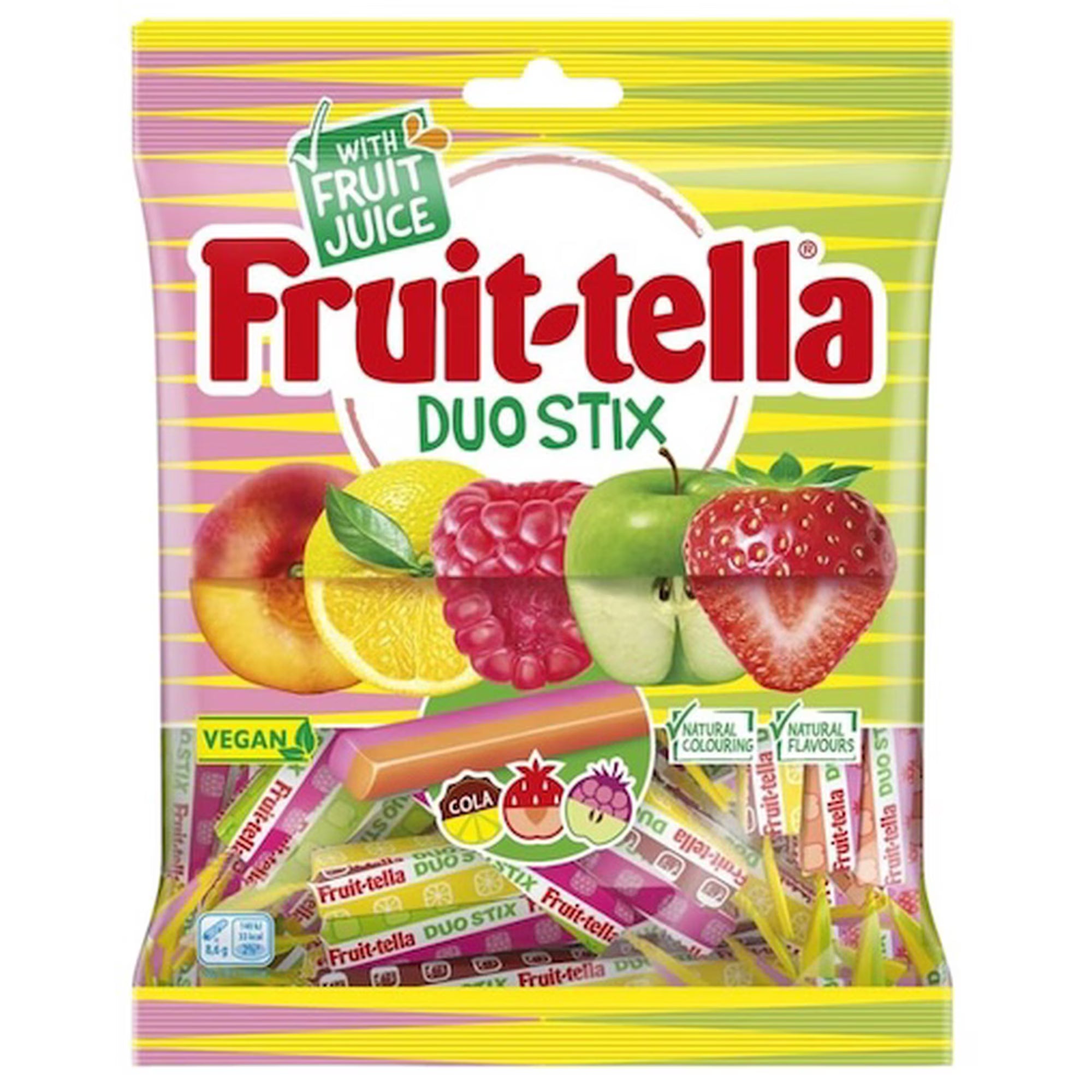 FRUIT-TELLA DUO STIX  ASST CHEWY SWEETS