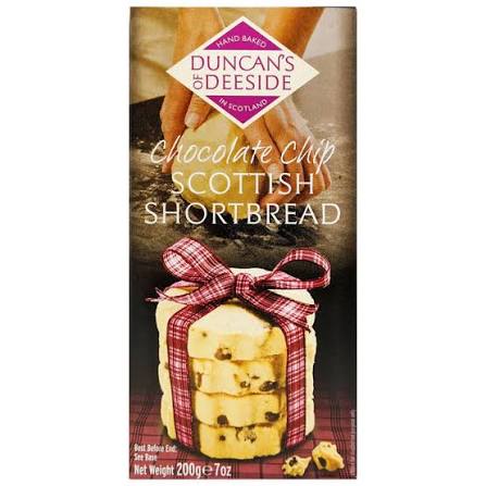 DUNCANS CHOC CHIP SCOTTISH SHORTBREAD