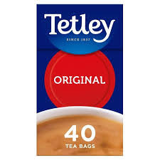 TETLEY ORIGINAL 40 TEA BAGS