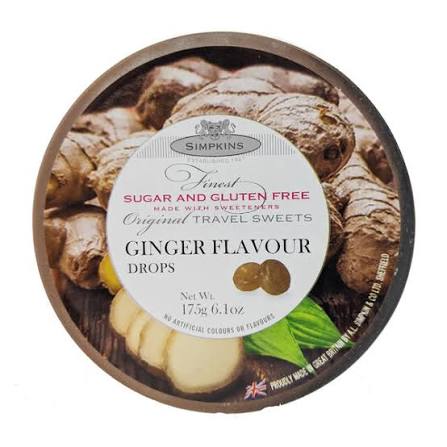 SIMPKINS GINGER SUGAR/GLUTEN FREE