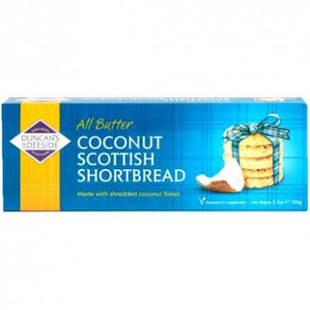 DUNCANS OF DEESIDE COCONUT SHORTBREAD