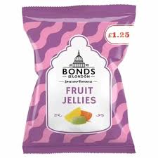 BONDS OF LONDON FRUIT JELLIES  BAG