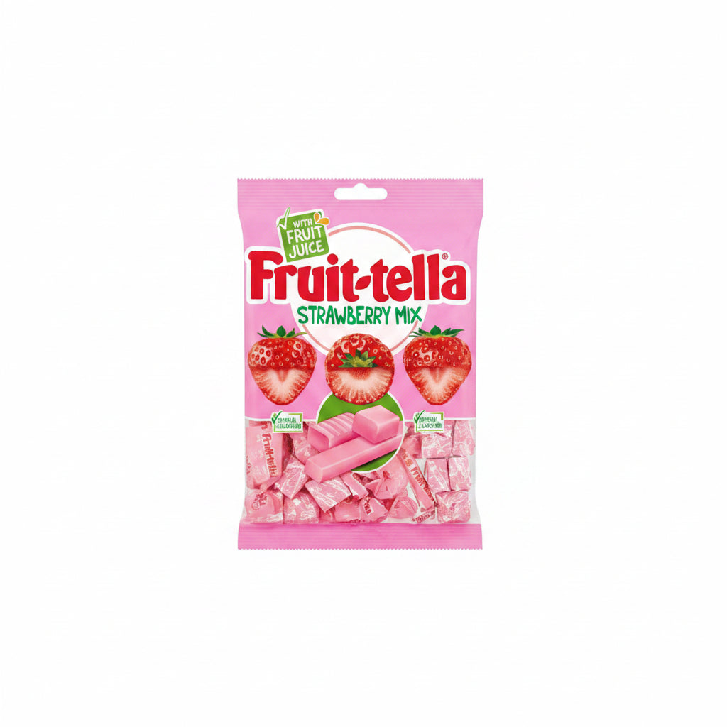 FRUIT-TELLA STRAWBERRY CHEWS BAG