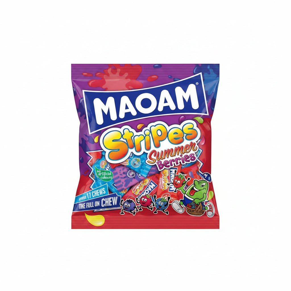 HARIBO MAOAM STRIPES SUMMER BERRIES BAG
